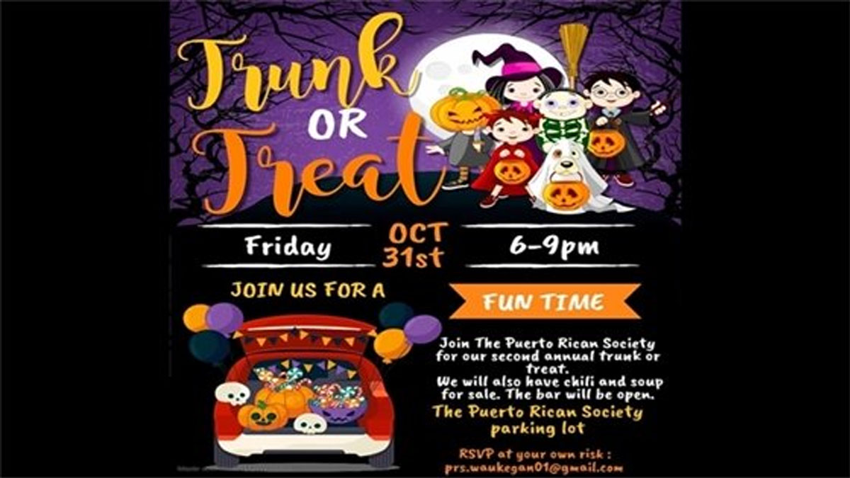 Trunk or Treat at the Puerto Rican Society in Waukegan